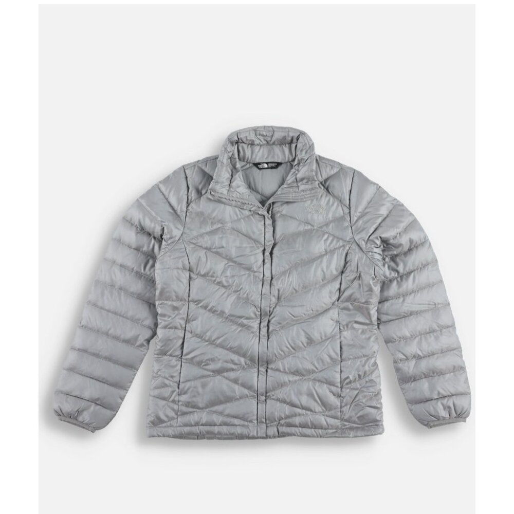 The North Face Quilted Girls Size Large 12 Gray Aconcagua Jacket Coat